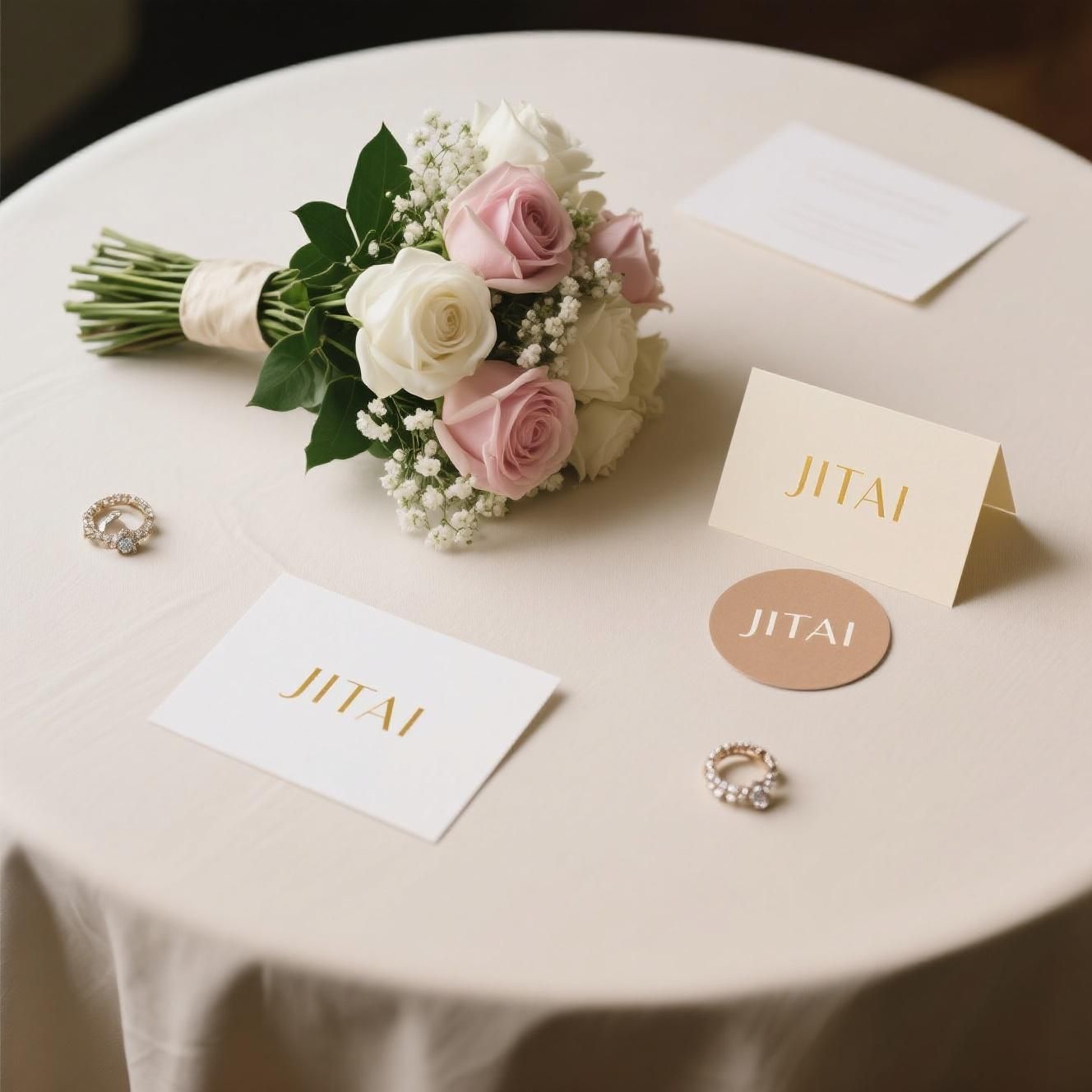 JTC001 Elegant Branded Jewelry Cards and Tags 1